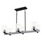 Quoizel Caldwell 6-Light Matte Black Island Light CDW138MBK - alternate 1